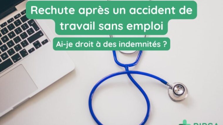 découvrez comment réagir face à une rechute après un accident du travail : démarches, indemnisation et droits du salarié expliqués simplement.